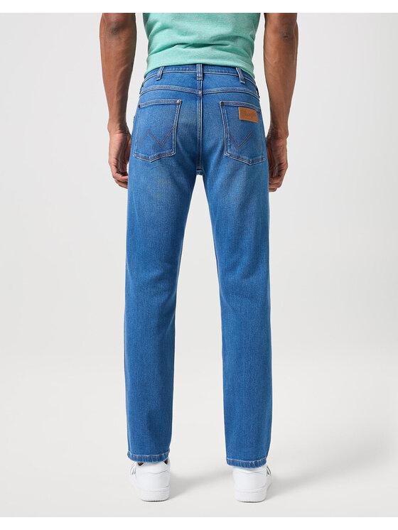 Wrangler Wrangler Jeansy GREENSBORO Niebieski Straight Fit