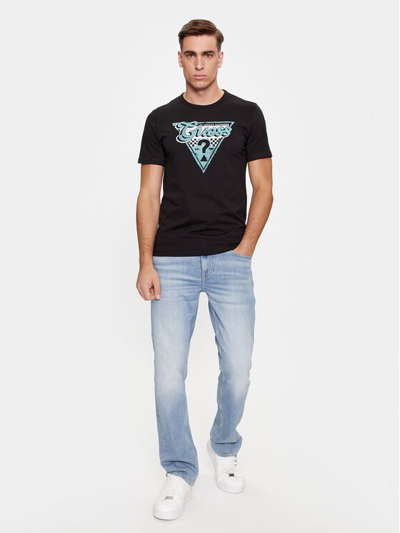 Guess Guess T-Shirt M4RI06 I3Z14 Schwarz Regular Fit