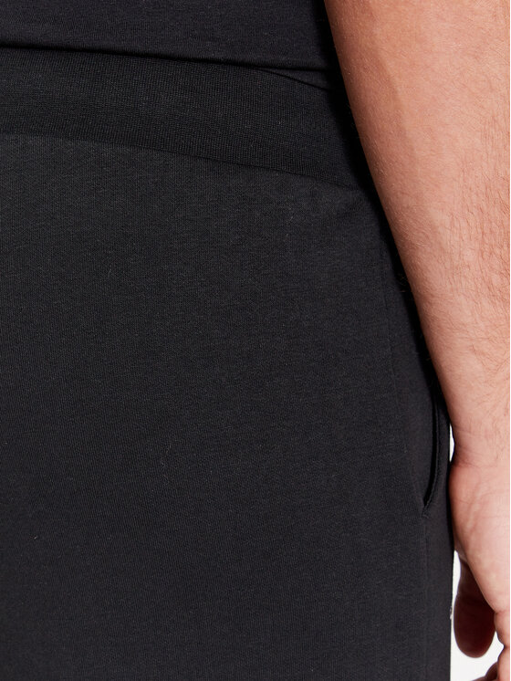 Kappa Kappa Sportinės kelnės Logo Korpo Zant 303MJC0 Juoda Regular Fit