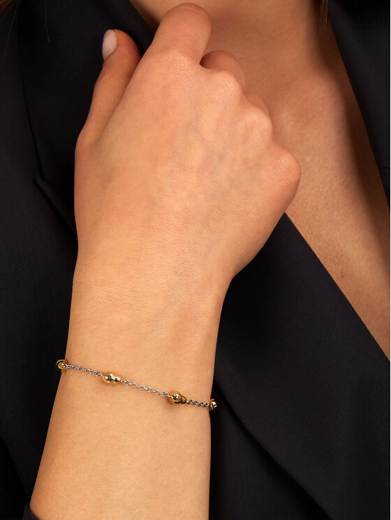 Trussardi Trussardi Zapestnica TJAXA12 Srebrna