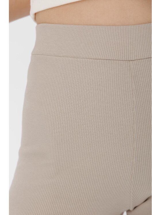 LAURELLA LAURELLA Spodnie dresowe 3TU003 Beżowy Regular Fit