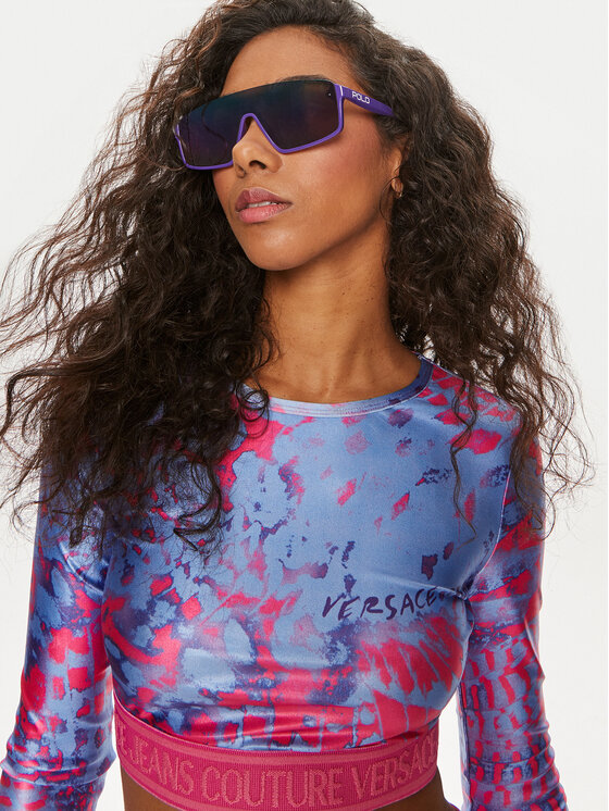 Versace Jeans Couture Versace Jeans Couture Bluse 76HAH218 Bunt Slim Fit