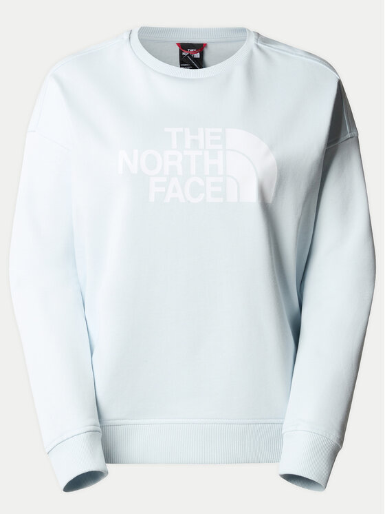 The North Face The North Face Bluză Drew Peak Crew NF0A3S4G Albastru celest Regular Fit