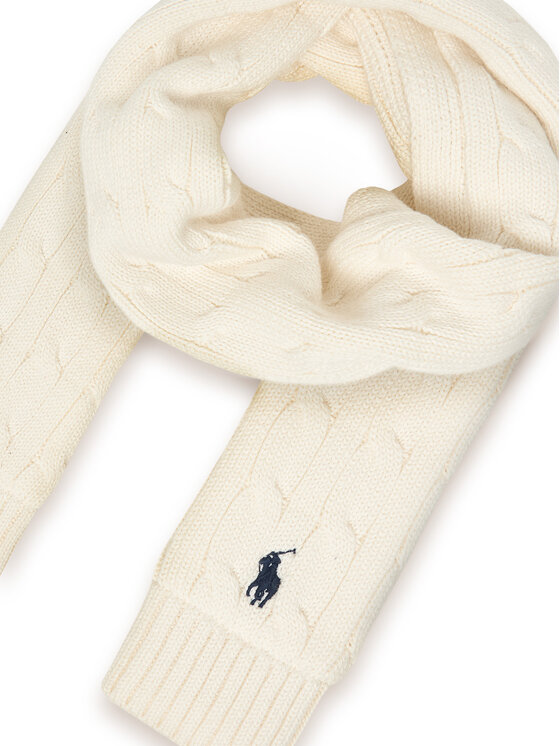 Polo Ralph Lauren Polo Ralph Lauren Szalik 323953206005 Écru