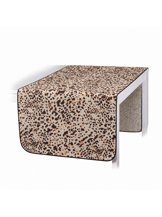 Roseberry Home Roseberry Home Obrus we wzór pantery Leopardo Beżowy