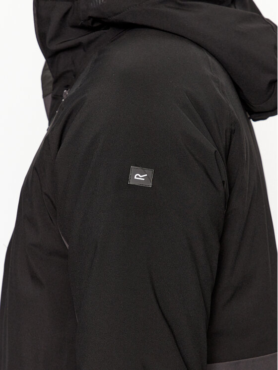 Regatta Regatta Kurtka zimowa Highton Str III RMP344 Czarny Regular Fit