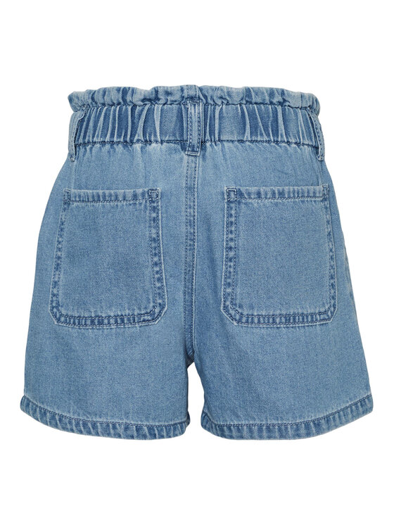 Vero Moda Girl Vero Moda Girl Hlače iz tkanine 10286434 Modra Straight Fit