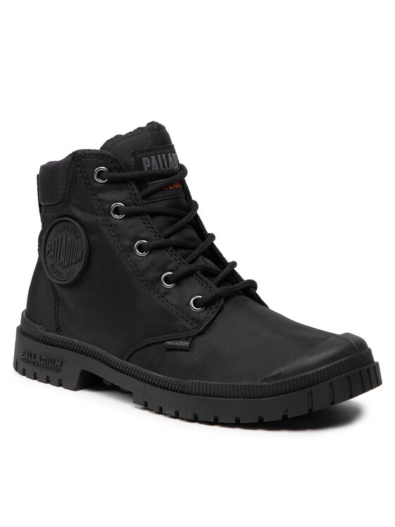 Palladium Palladium Turistická obuv Pampa Sp20 Cuff Wp+ 76835-008-M Černá