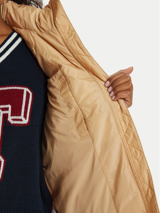 Tommy Jeans Tommy Jeans Varrukateta jakk Alaska DW0DW18862 Beež Regular Fit