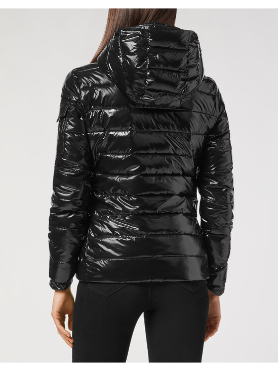 PHILIPP PLEIN PHILIPP PLEIN Vatovaná bunda 203 Černá Regular Fit