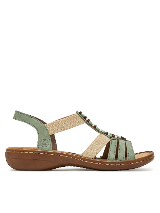 Rieker Rieker Sandali 60851-52 Zelena