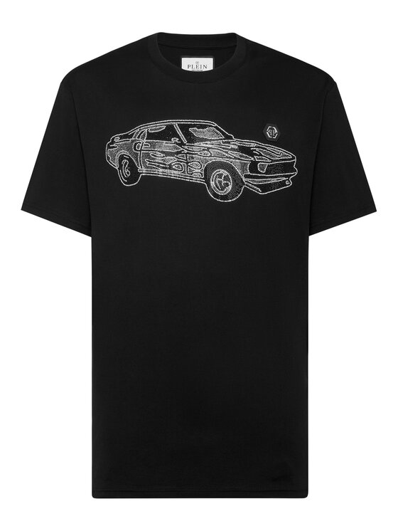 PHILIPP PLEIN PHILIPP PLEIN T-Shirt 22143 Černá Regular Fit