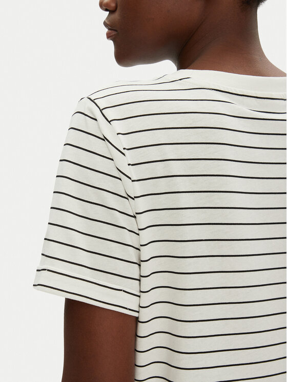 Fransa Fransa T-särk 20615521 Valge Regular Fit