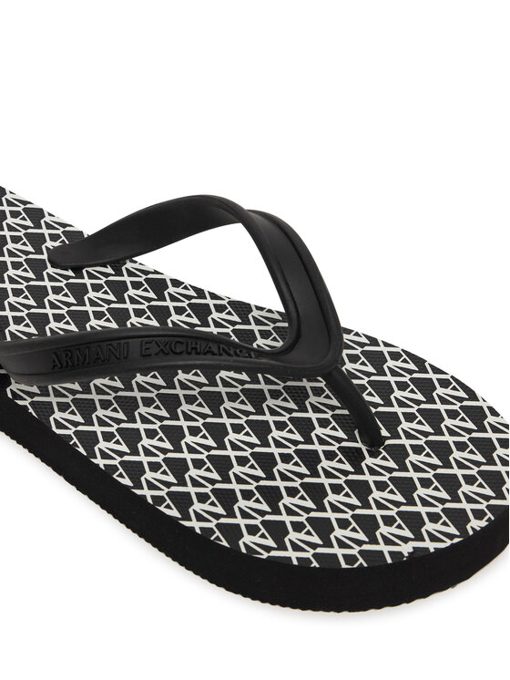 Armani Exchange Armani Exchange Flip-flops XDQ010 XV700 MC482 Fekete