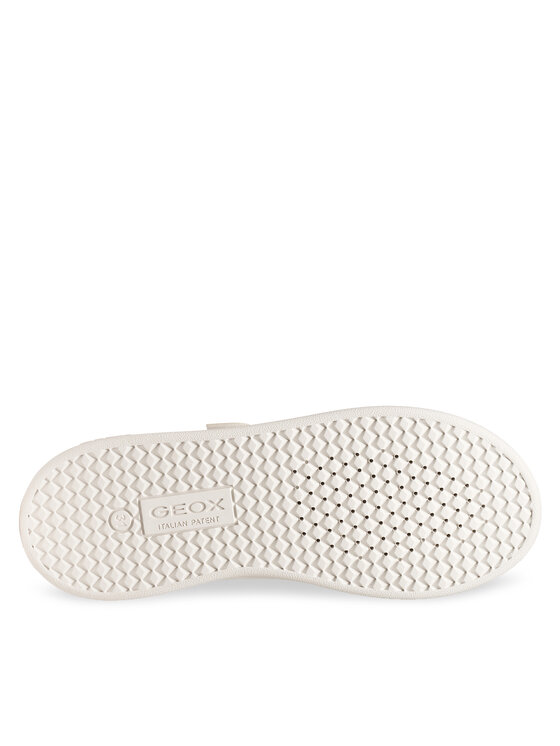 Geox Geox Sneakersy J Eclyper Girl J36LRA 054BJ C0406 D Biela