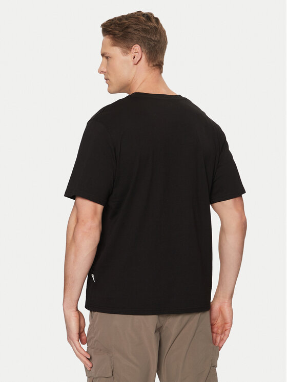 Jack & Jones Jack & Jones T-Shirt Boston 12273400 Černá Relaxed Fit