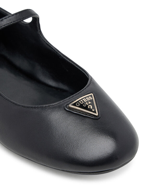 Guess Guess Baleriny FLTKLD LEA02 Czarny