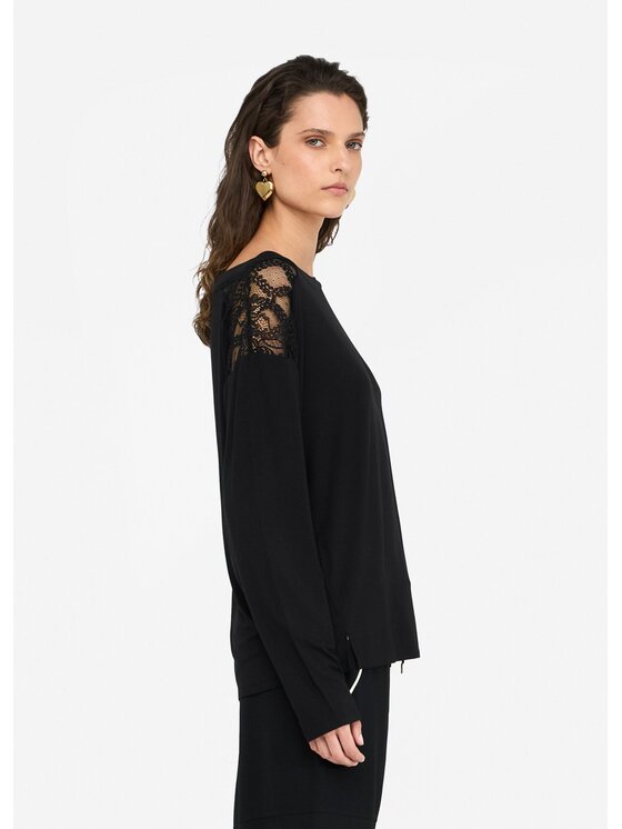 Liu Jo Liu Jo T-shirt TF5186JS360A3370 Nero Regular Fit