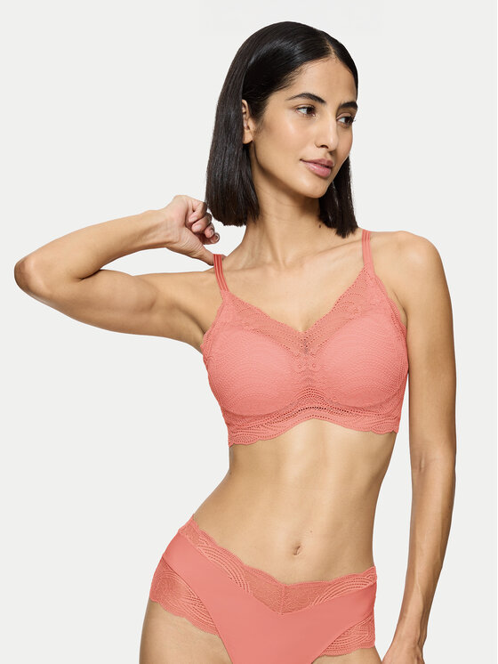Triumph Reggiseno senza ferretto Lift Smart P EX 10215939 Corallo, taglia : 3