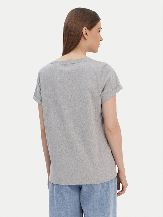 Tommy Hilfiger Tommy Hilfiger Póló UW0UW04525 Szürke Regular Fit