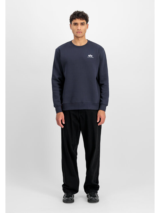 Alpha Industries Alpha Industries Mikina AI.188307-07-3XL Tmavomodrá Basic Fit