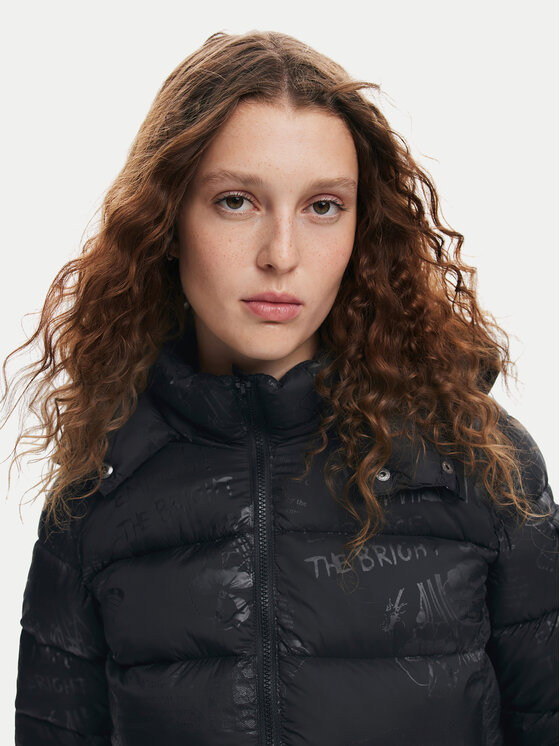 Desigual Desigual Зимно яке Drammen 24WWEWBM Черен Regular Fit