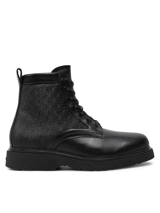Calvin Klein Šnurovacia obuv HM0HM01580 Čierna