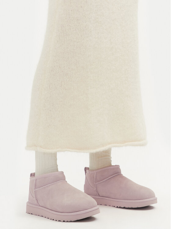 Ugg Ugg Sniego batai W Classic Ultra Mini 1116109 Violetinė