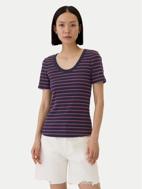 Gap Gap Tričko 541064-02 Tmavomodrá Regular Fit