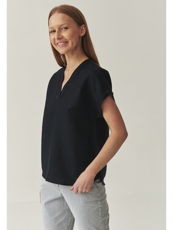 TATUUM TATUUM Halenka SIRINA 1 Tmavomodrá Loose Fit