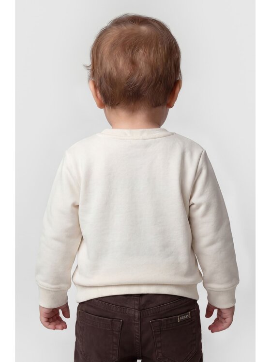 Guess Kids Guess Kids Bluza 183756 Beżowy Classic Fit