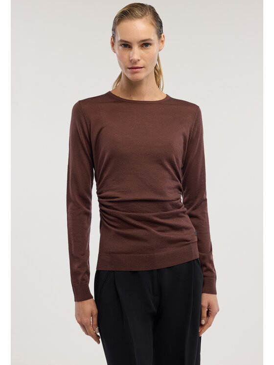 Trussardi Trussardi Sweter M0196001266N077 Brązowy Slim Fit