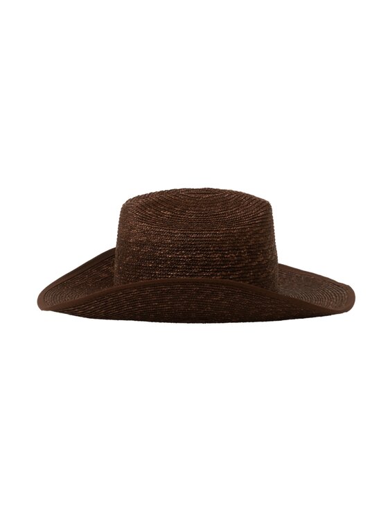 Paris+Hendzel Paris+Hendzel Kapelusz Dark Chocolate Cowboy Hat Small Brim Brązowy