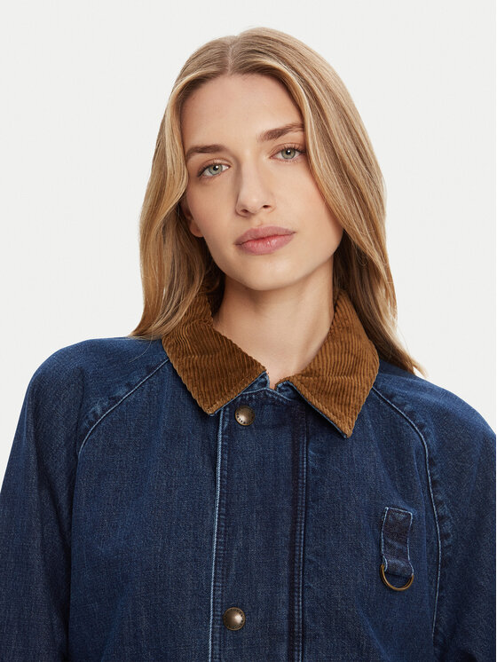 Polo Ralph Lauren Polo Ralph Lauren Kurtka jeansowa 211971233001 Niebieski Oversize