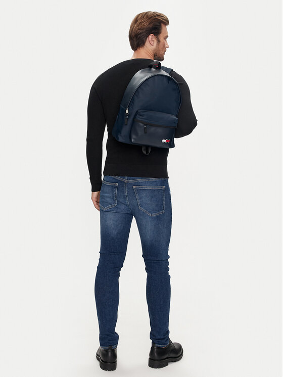 Tommy Jeans Tommy Jeans Kuprinės Tjm Elite Backpack AM0AM12395 Tamsiai mėlyna
