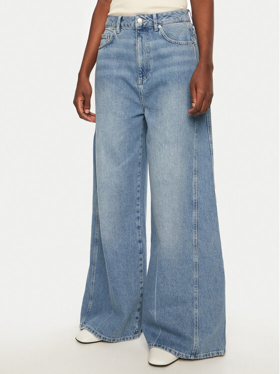 Herskind Herskind Blugi Katja 5425206 Albastru Wide Leg