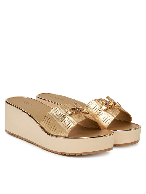 Aldo Aldo Pantoletten Beriana 13930043 Goldfarben