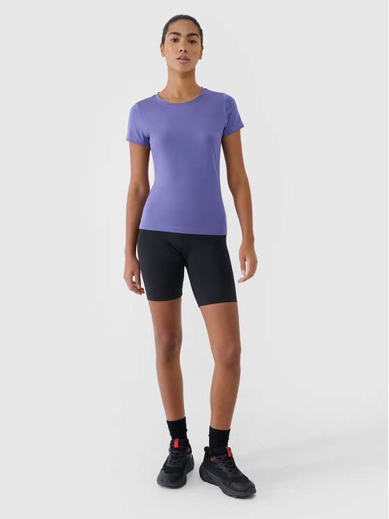 4F 4F T-Shirt 4FRSS25TFTSF1235-32S Μπλε Regular Fit