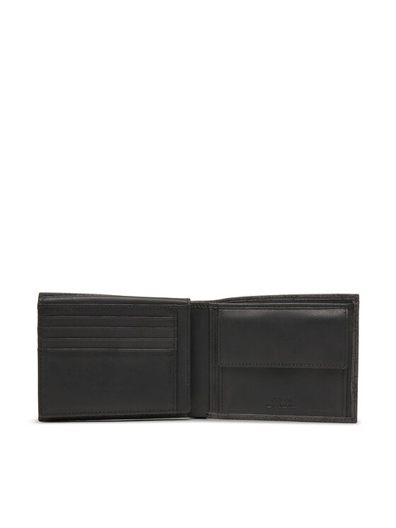 Guess Guess Голям мъжки портфейл SMMACT LEA24 Сив