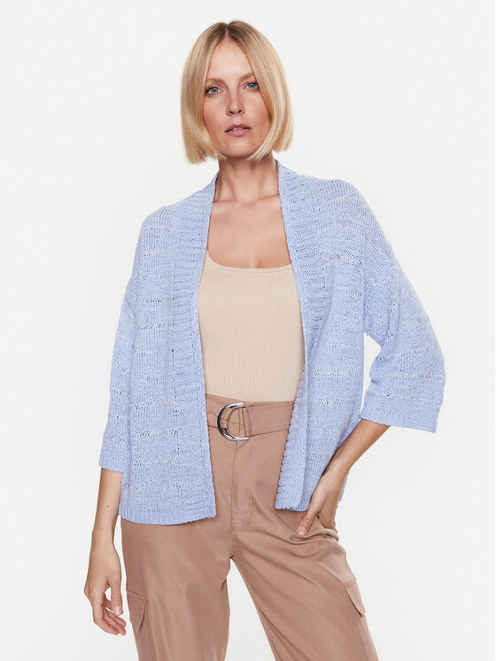 Olsen Pulover 11004037 Albastru Regular Fit