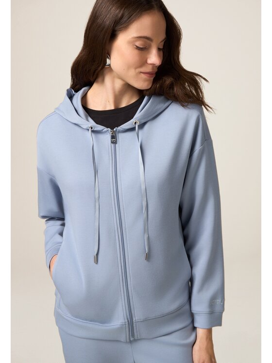 Oltre Oltre Felpa G913J003951N024 Turchese Regular Fit