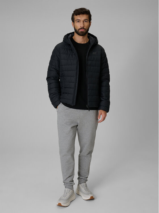 4F 4F Kurtka przejściowa CITY JACKETS Czarny Regular Fit