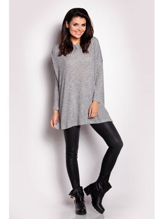 Awama Awama Sweter A154 Szary