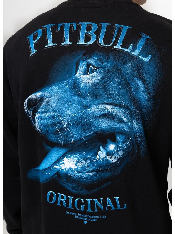 PITBULL PITBULL Bluza MIDNIGHT Czarny Regular Fit