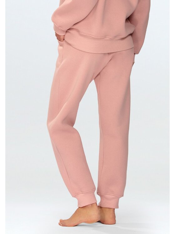 DKaren Sport DKaren Sport Spodnie dresowe Rehema Różowy Relaxed Fit