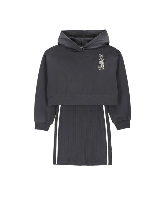 Coccodrillo Coccodrillo Každodenné šaty WC6129102HGJ-020 Sivá Regular Fit