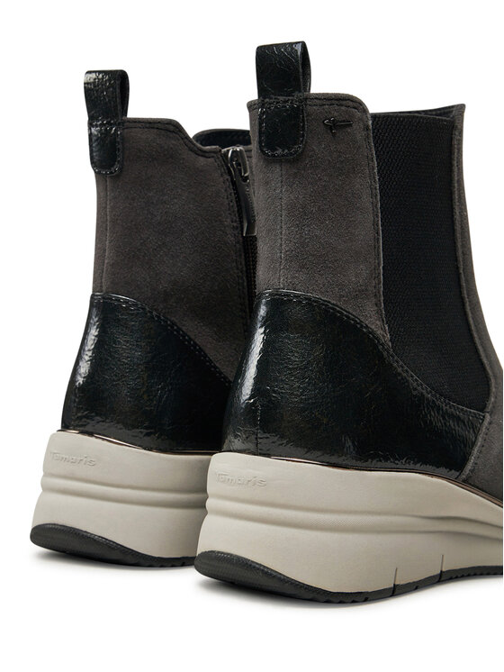 Tamaris Tamaris Polokozačky 1-25448-43 Šedá
