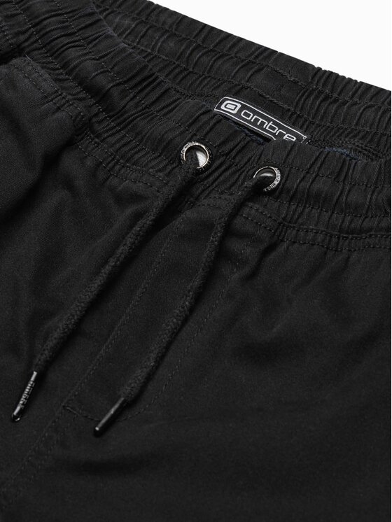 Ombre Ombre Joggery P886 Czarny Cargo Fit