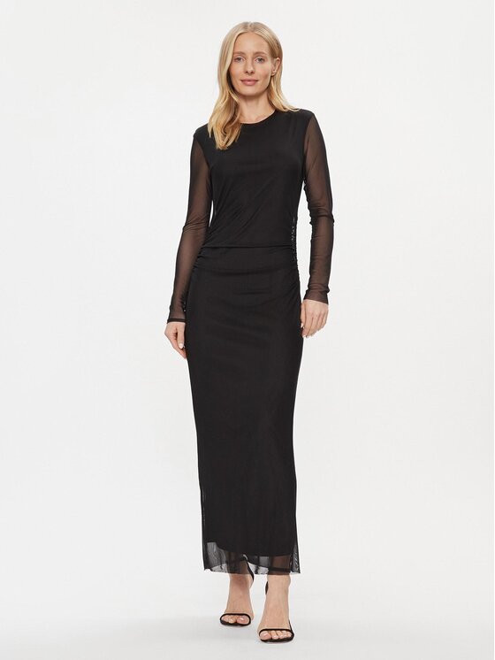ONLY ONLY Rochie de vară 15310228 Negru Regular Fit