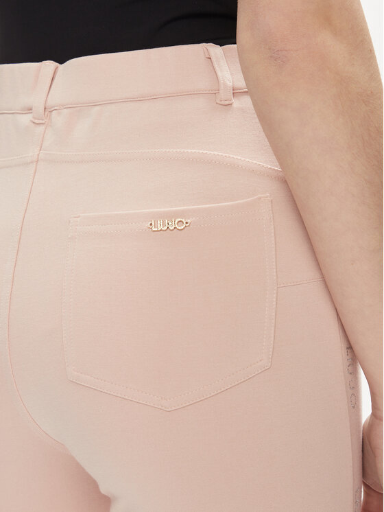 Liu Jo Liu Jo Παντελόνι υφασμάτινο TA4149 JS182 Ροζ Regular Fit